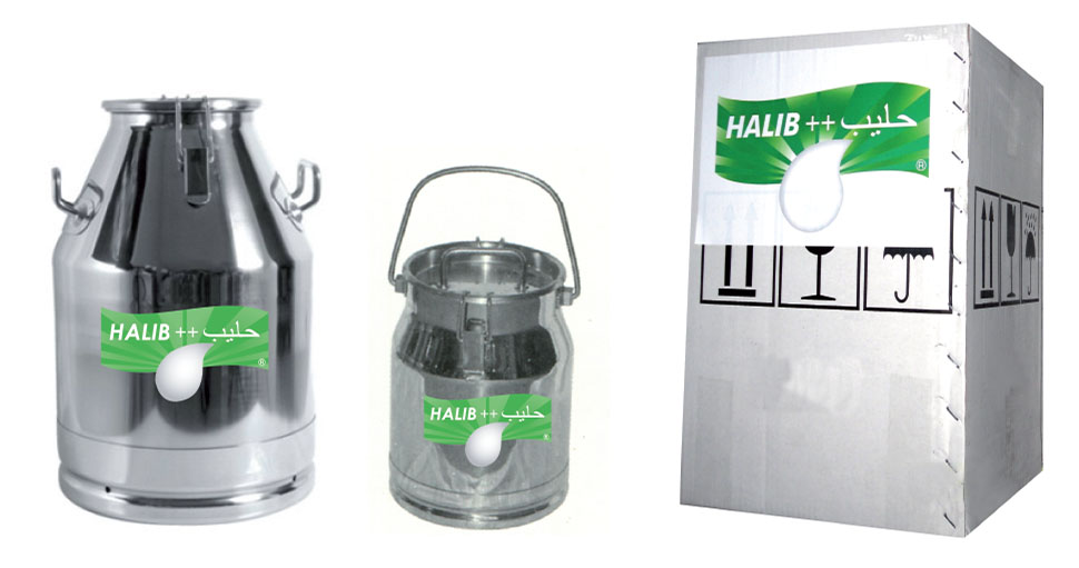 Bidon à lait inox HALIB++